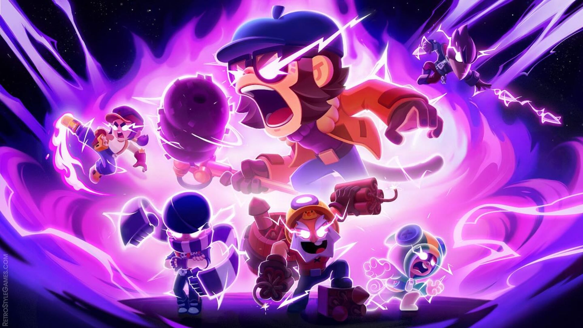  Mortis Brawl Stars Hintergrundbild 1920x1080. Brawl Stars Art Style: Game Design Inspiration and Evolution