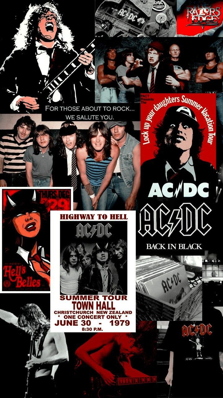  AC/DC Hintergrundbild 719x1280. isabela nicole on social media, memes & phone. Acdc wallpaper, Band wallpaper, Rock band posters