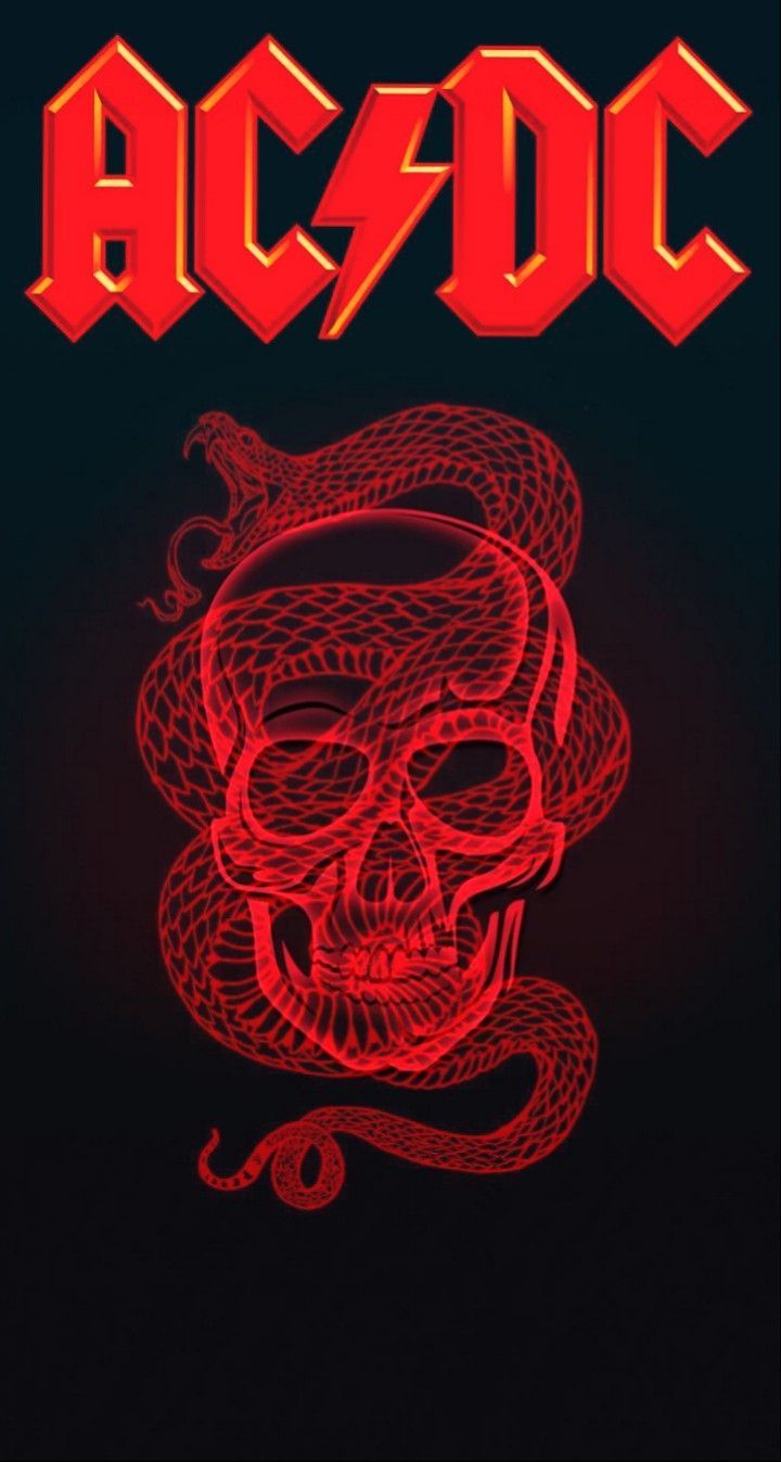  AC/DC Hintergrundbild 720x1347. Red acdc