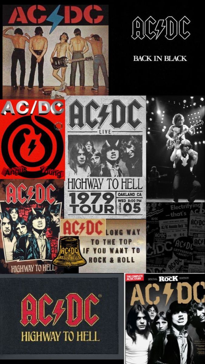  AC/DC Hintergrundbild 676x1200. L♡UREN on IOS aesthetic. Acdc, Rock band posters, High school life style