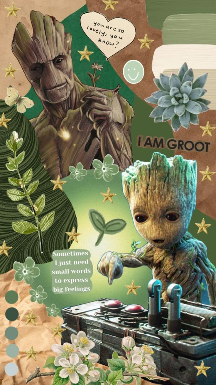  I Am Groot Hintergrundbild 736x1308. groot #guardiansofthegalaxy in 2025. Groot marvel, Marvel wallpaper, Disney wallpaper