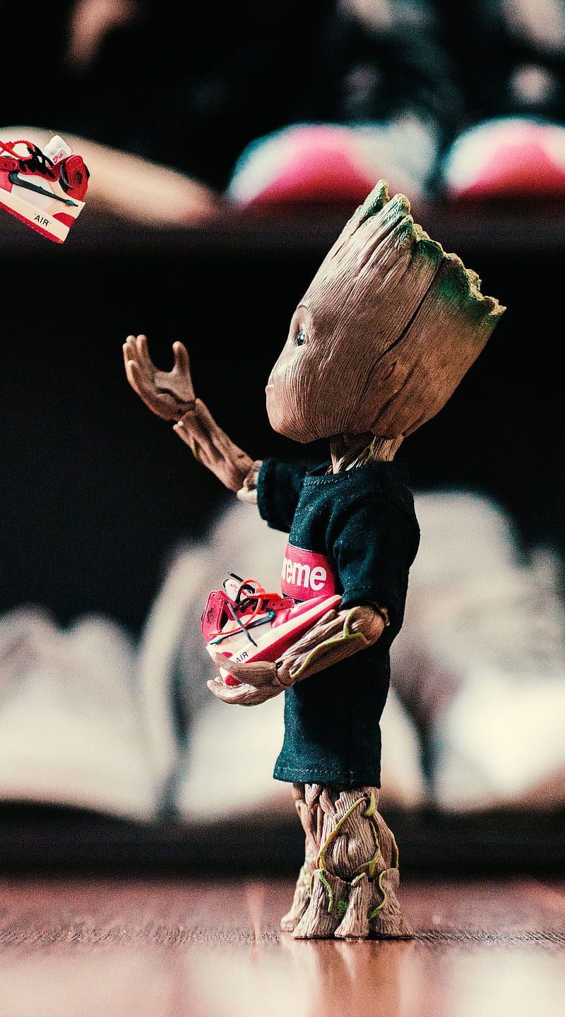  I Am Groot Hintergrundbild 800x1440. Groot, Tupac2x, cute, i am groot, marvel, souvignier, toy, HD phone wallpaper