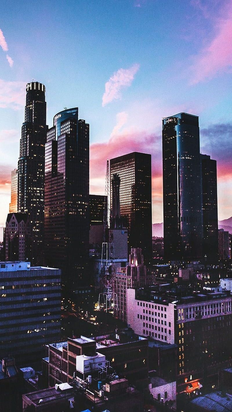  Skylines Hintergrundbild 800x1422. City, aesthetic, color, skyline, skyscrapers, HD phone wallpaper