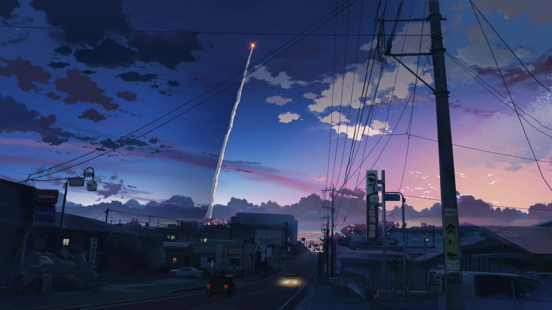  Japanisch Hintergrundbild 1920x1080. Download Japanese Aesthetic Sunrise Art Desktop Wallpaper