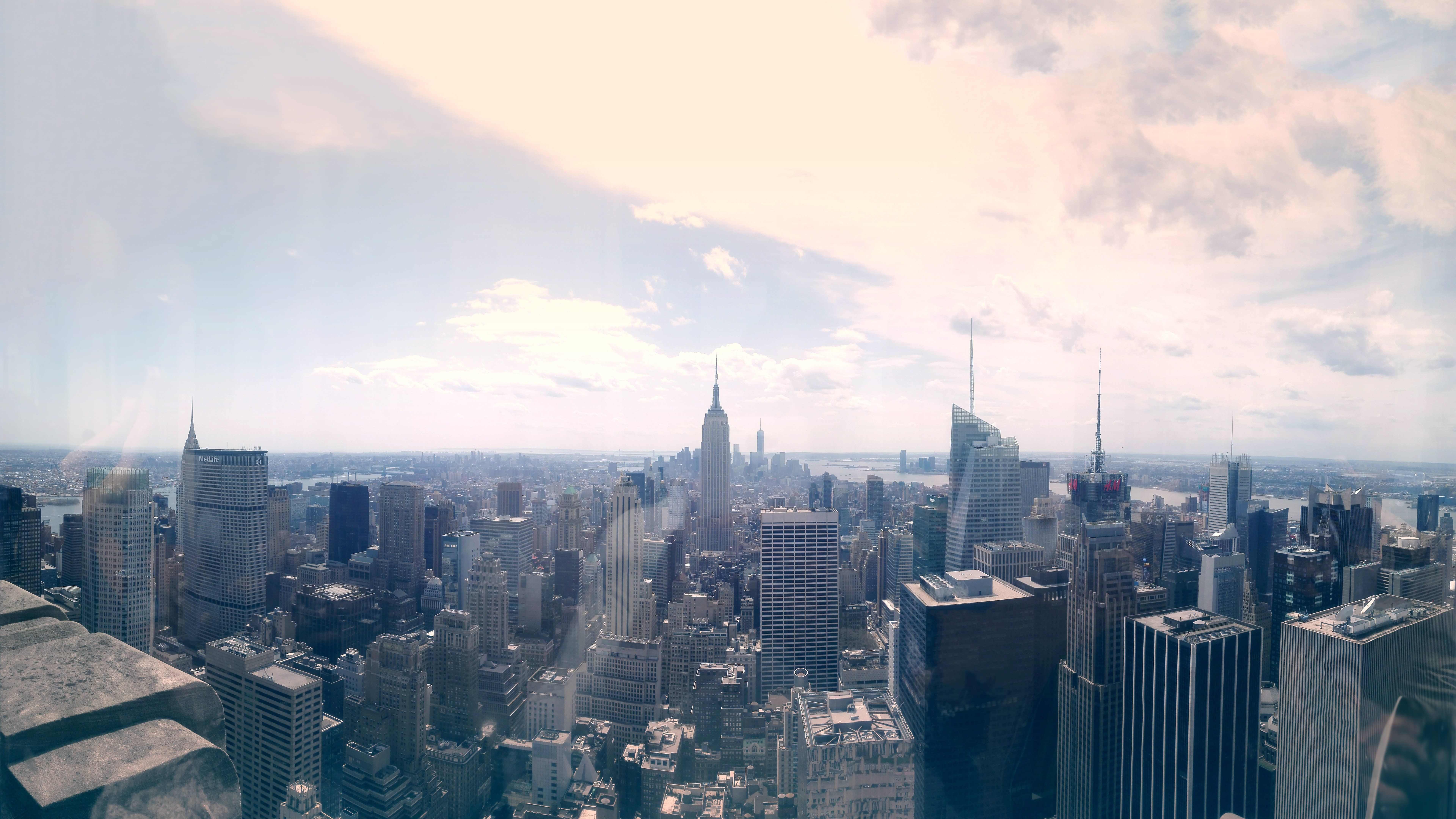  Skylines Hintergrundbild 7680x4320. New York Aesthetic Wallpaper 8k for Desktop