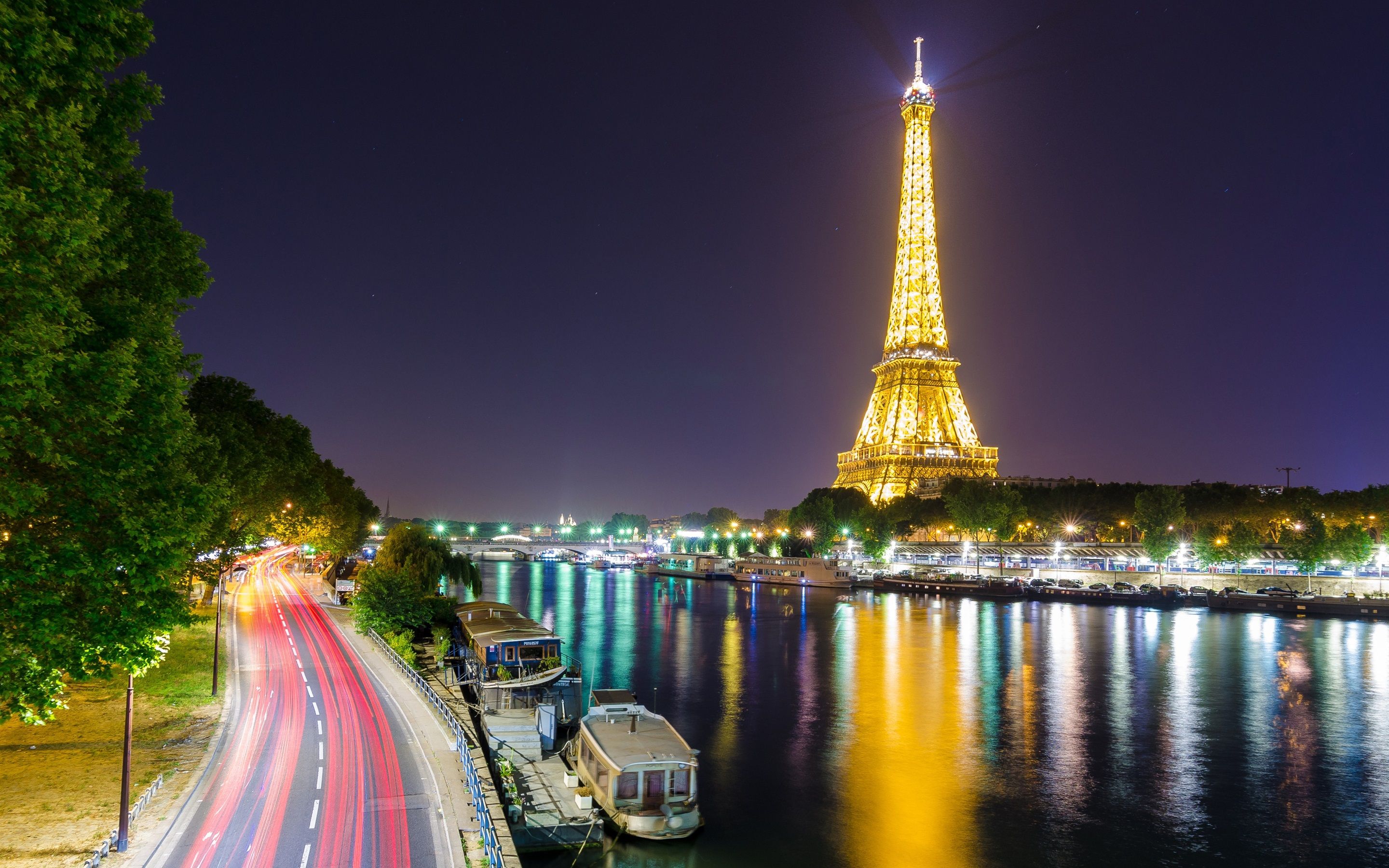  Abu Dhabi Tower Hintergrundbild 2880x1800. Eiffelturm, Paris, Frankreich, Fluss, Lichter, Beleuchtung, Nacht 2880x1800 HD Hintergrundbilder, HD, Bild