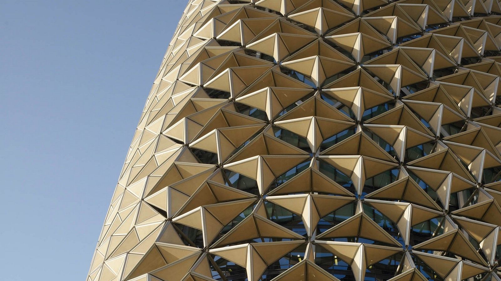  Abu Dhabi Tower Hintergrundbild 1600x900. of UAE's most sustainable buildings. Rethinking The Future