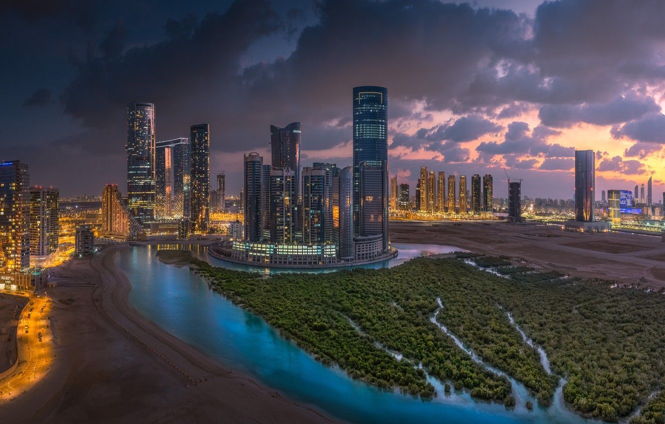  Abu Dhabi Tower Hintergrundbild 1332x850. Abu Dhabi Wallpaper