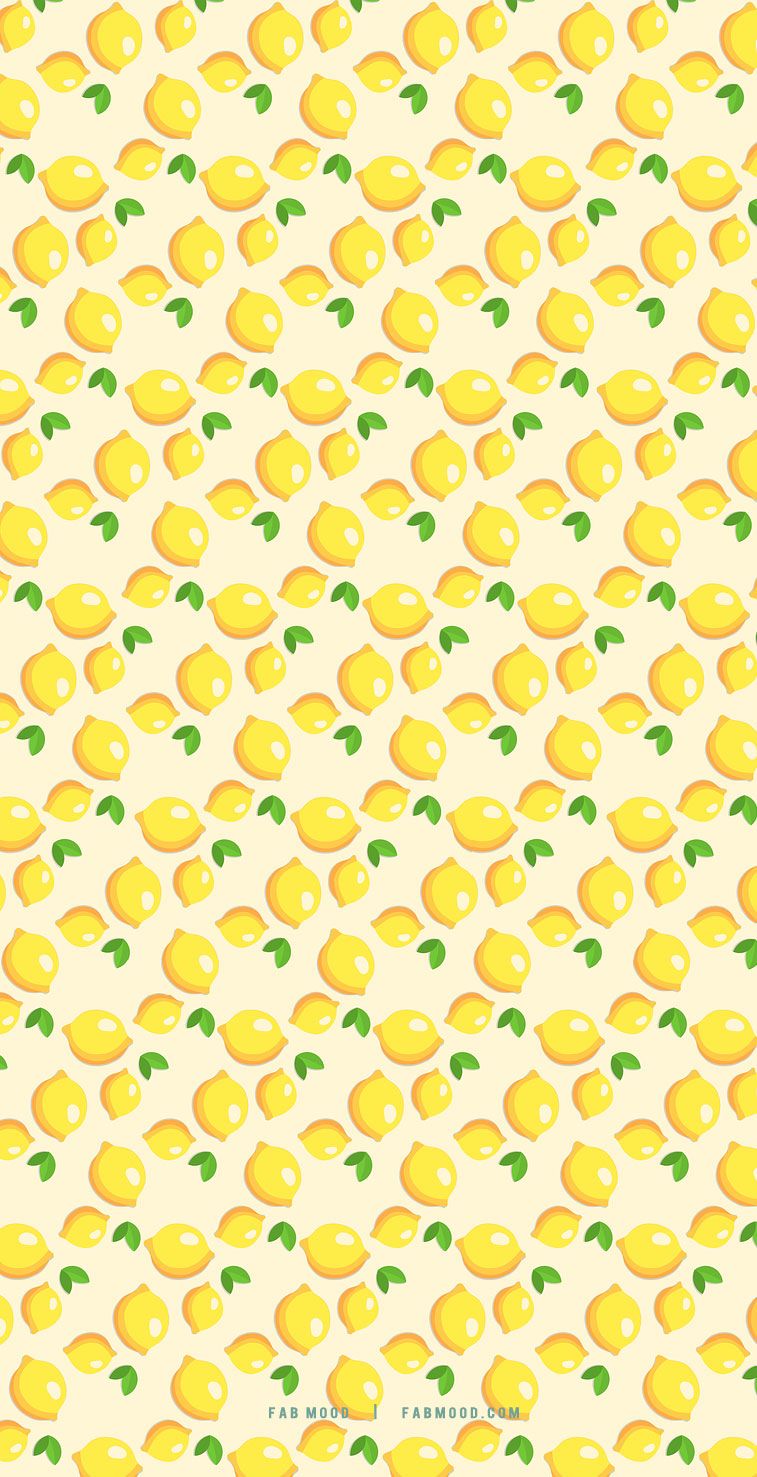 IPhone Hintergrundbild 757x1477. Lemon wallpaper for iphone : Aesthetic Spring & Summer Wallpaper