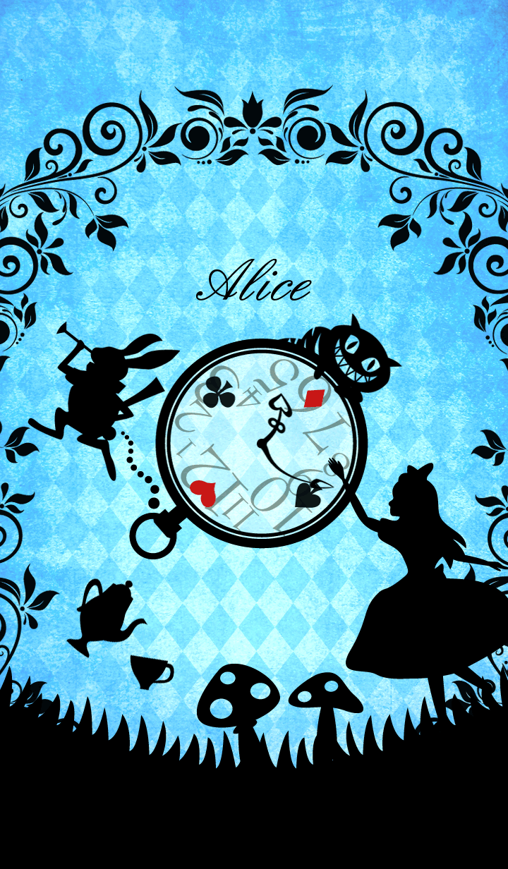  Alice Im Wunderland Hintergrundbild 720x1232. Cute Alice Wallpaper. By Artist Unknown. Alice in wonderland illustrations, Alice in wonderland aesthetic, Alice in wonderland background