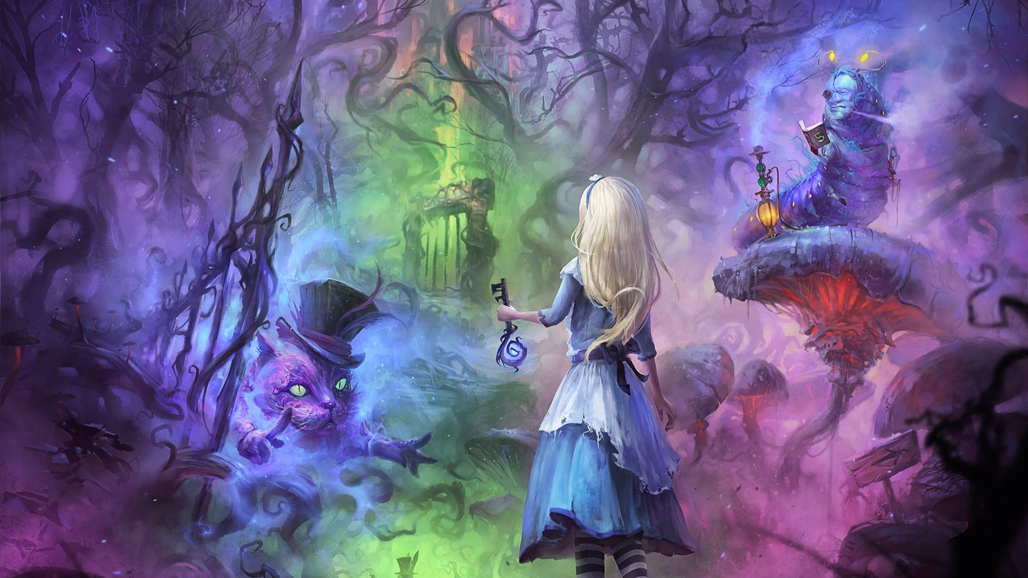  Alice Im Wunderland Hintergrundbild 2048x1152. Alice im Wunderland. VR Escape Room