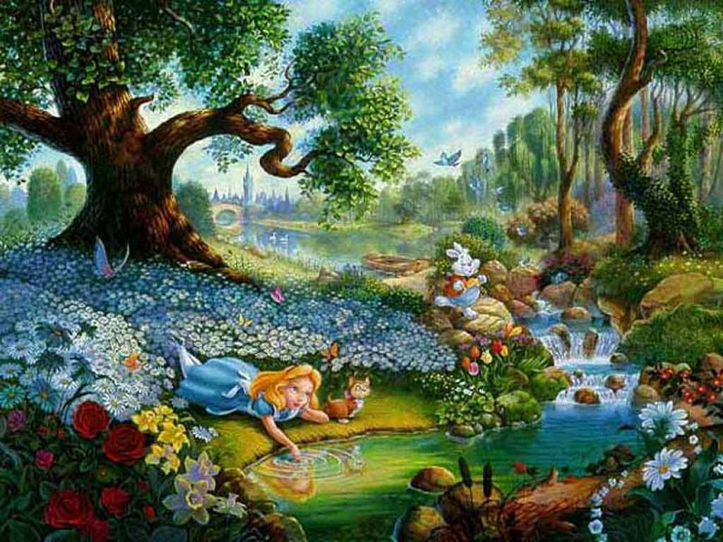  Alice Im Wunderland Hintergrundbild 1024x768. Alice in Wonderland Computer Wallpaper