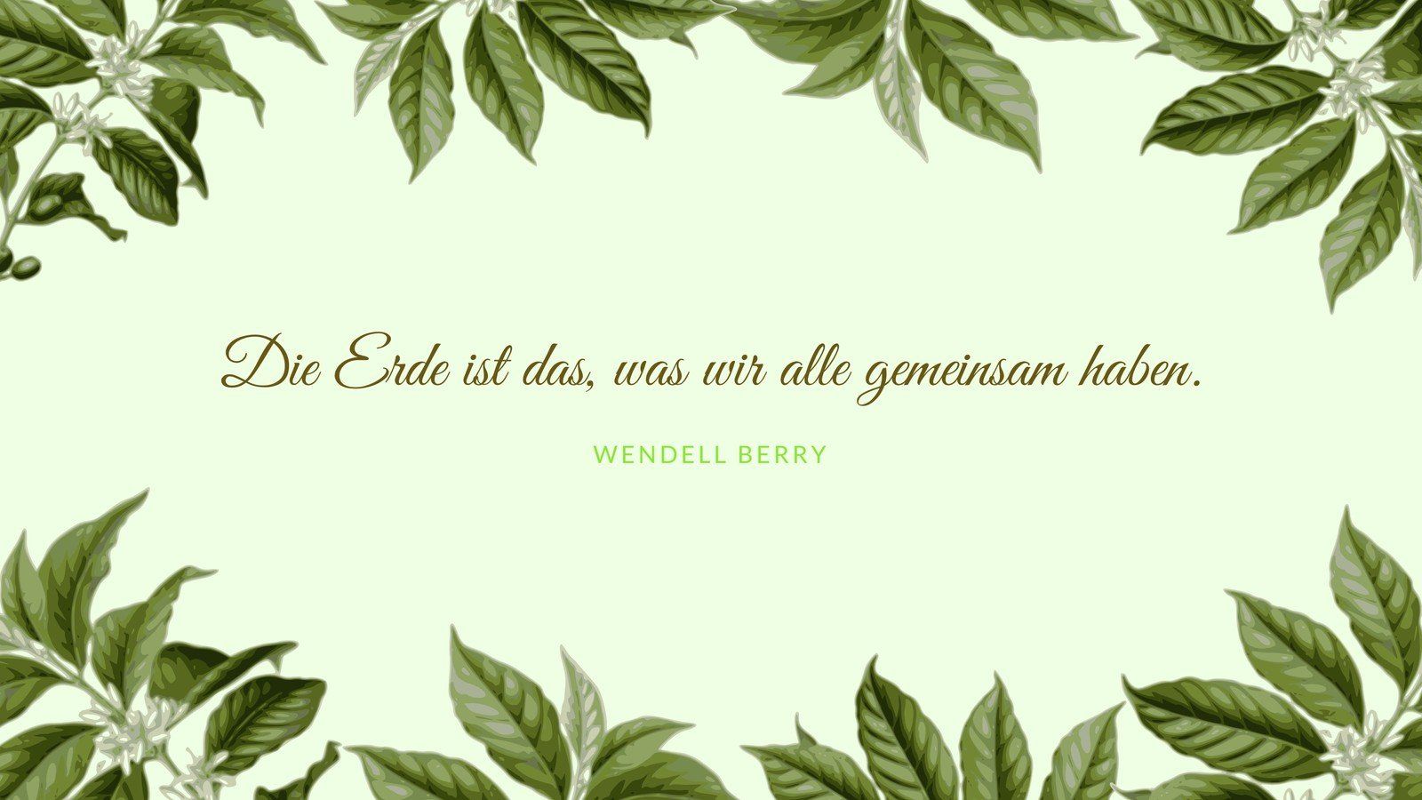  Grüne Blätter Hintergrundbild 1600x900. Seite 2 Vorlagen Für Aesthetic Wallpaper