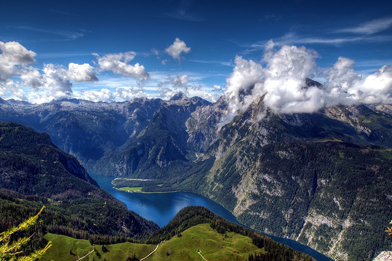 Alpen Hintergrundbild 1280x853. Desktop Hintergrundbilder Alpen Deutschland Bavarian Alps Natur
