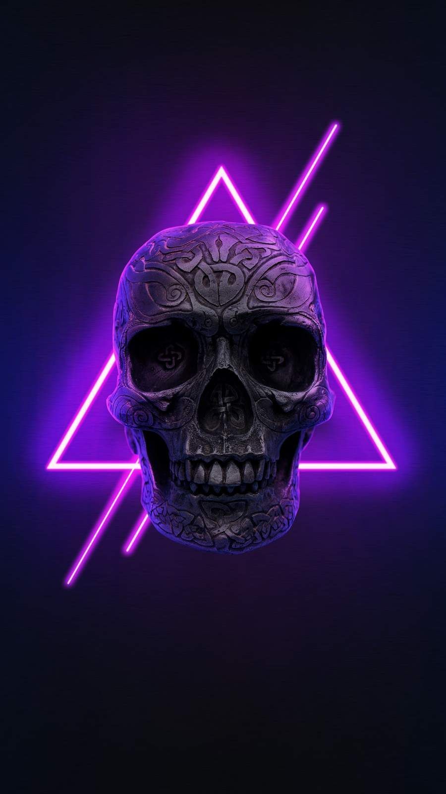 Neon Hintergrundbild 900x1600. Neon Skull iPhone Wallpaper. Skull wallpaper iphone, Skull wallpaper, Neon wallpaper