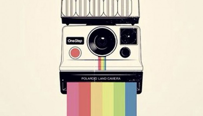 Polaroid Wallpaper