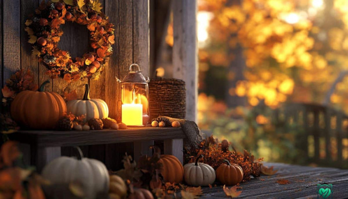  Herbst Kleines Haus Hintergrundbilder